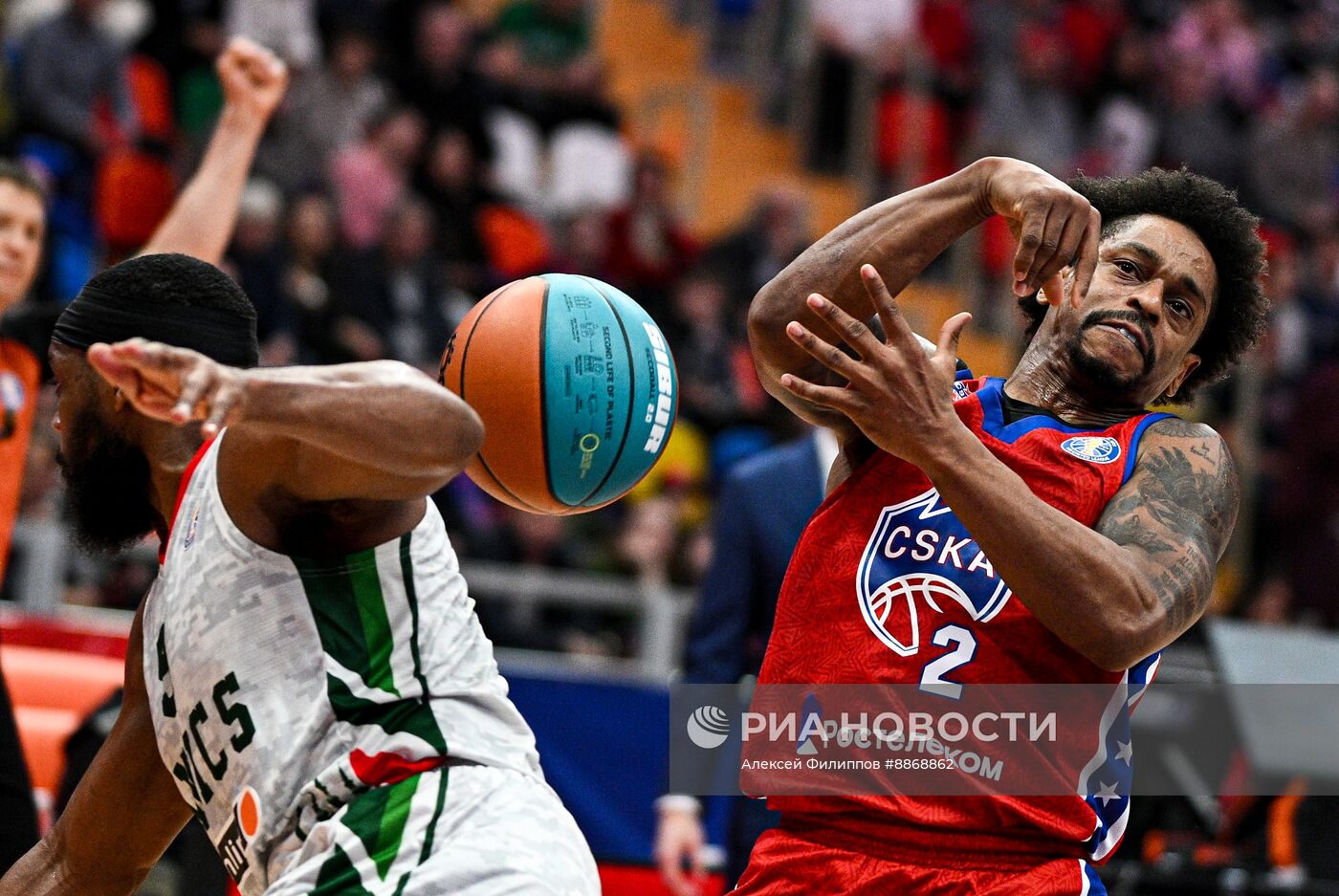 Баскетбол. Единая лига ВТБ. Матч ЦСКА - "УНИКС"
