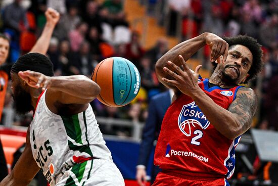 Баскетбол. Единая лига ВТБ. Матч ЦСКА - "УНИКС"