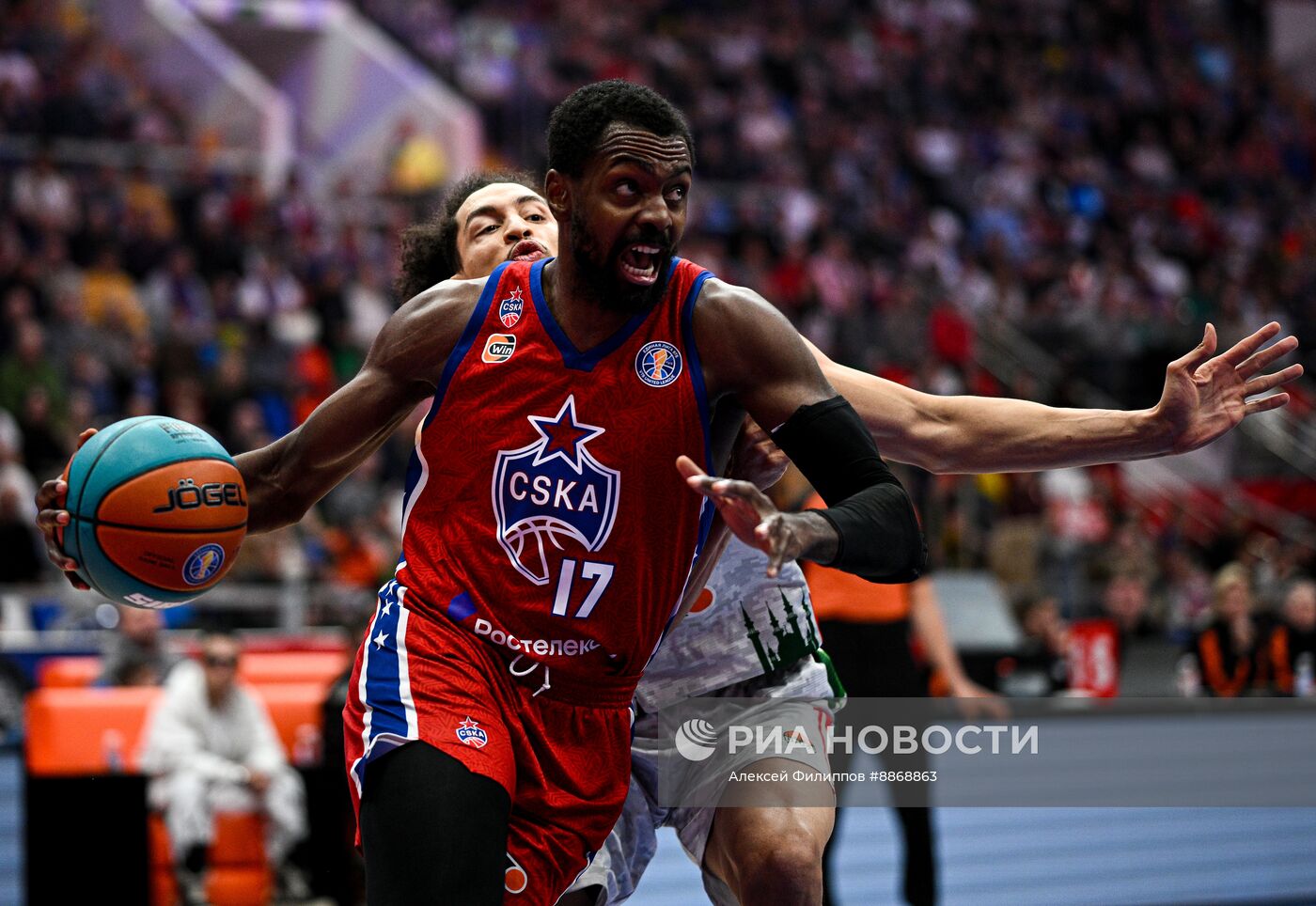 Баскетбол. Единая лига ВТБ. Матч ЦСКА - "УНИКС"