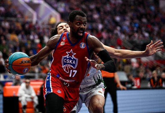 Баскетбол. Единая лига ВТБ. Матч ЦСКА - "УНИКС"