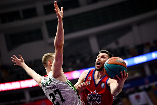 Баскетбол. Единая лига ВТБ. Матч ЦСКА - "УНИКС"