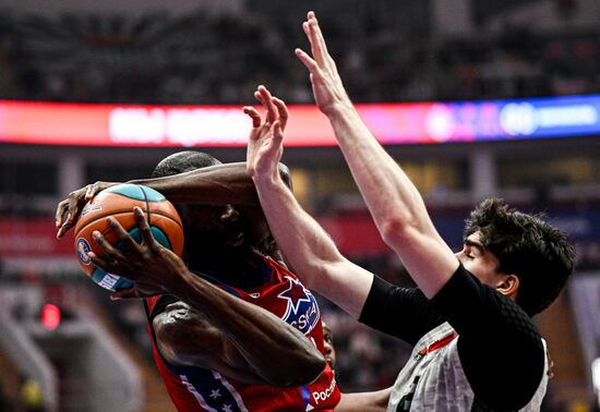 Баскетбол. Единая лига ВТБ. Матч ЦСКА - "УНИКС"