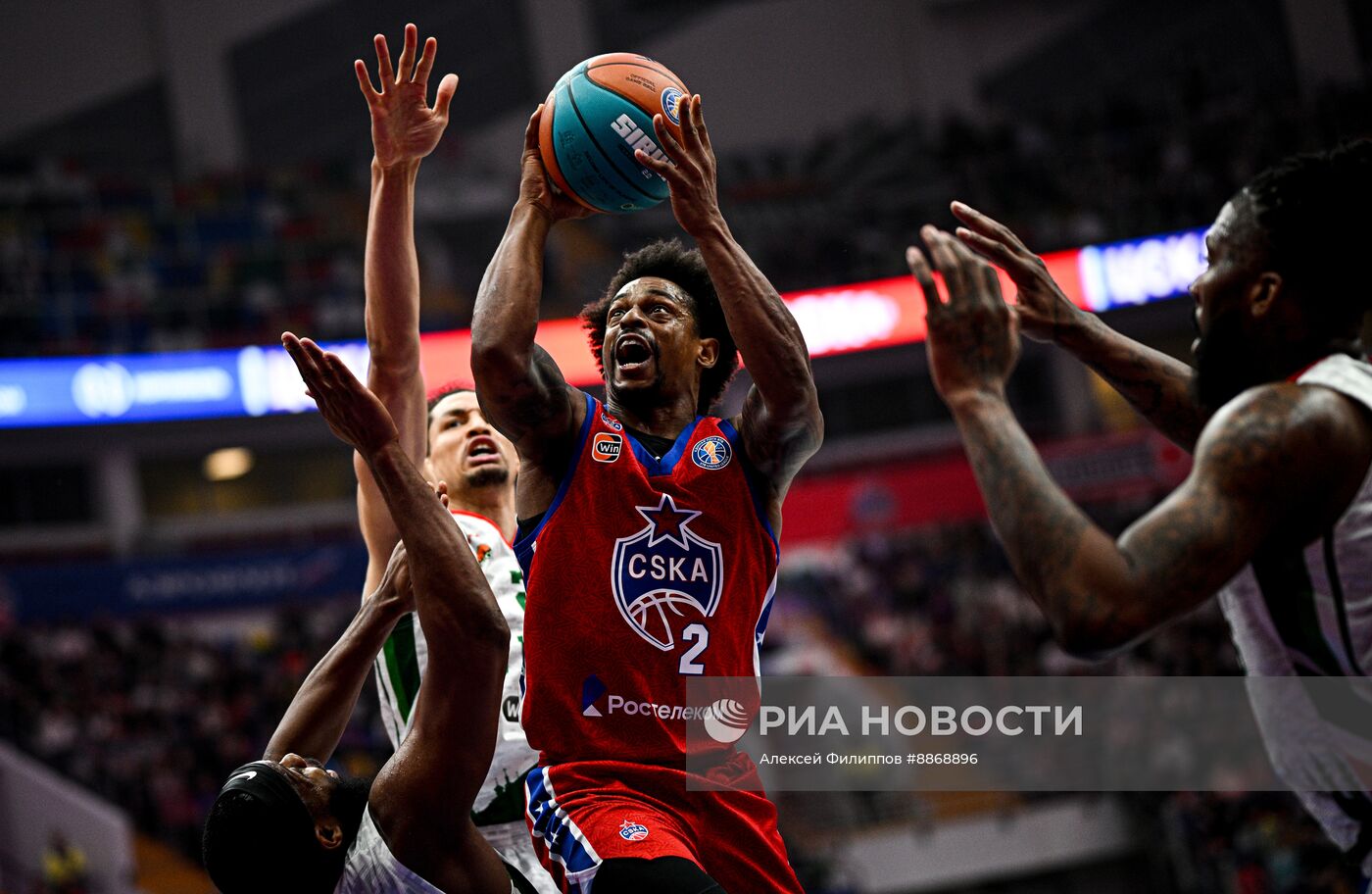Баскетбол. Единая лига ВТБ. Матч ЦСКА - "УНИКС"