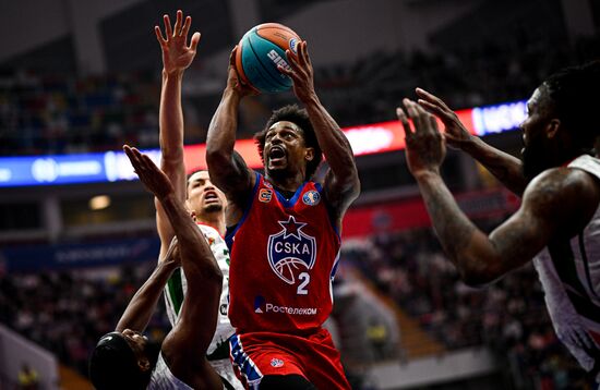 Баскетбол. Единая лига ВТБ. Матч ЦСКА - "УНИКС"