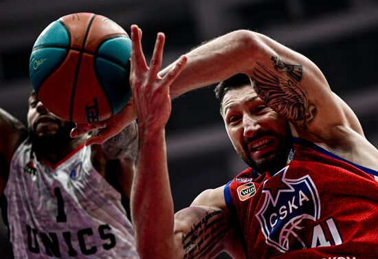 Баскетбол. Единая лига ВТБ. Матч ЦСКА - "УНИКС"