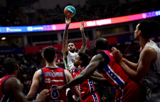 Баскетбол. Единая лига ВТБ. Матч ЦСКА - "УНИКС"