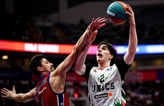 Баскетбол. Единая лига ВТБ. Матч ЦСКА - "УНИКС"