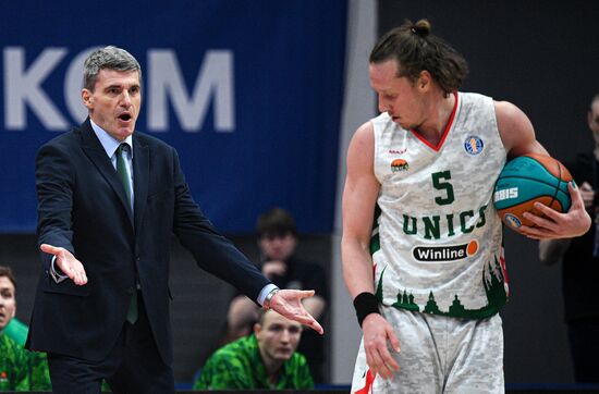 Баскетбол. Единая лига ВТБ. Матч ЦСКА - "УНИКС"