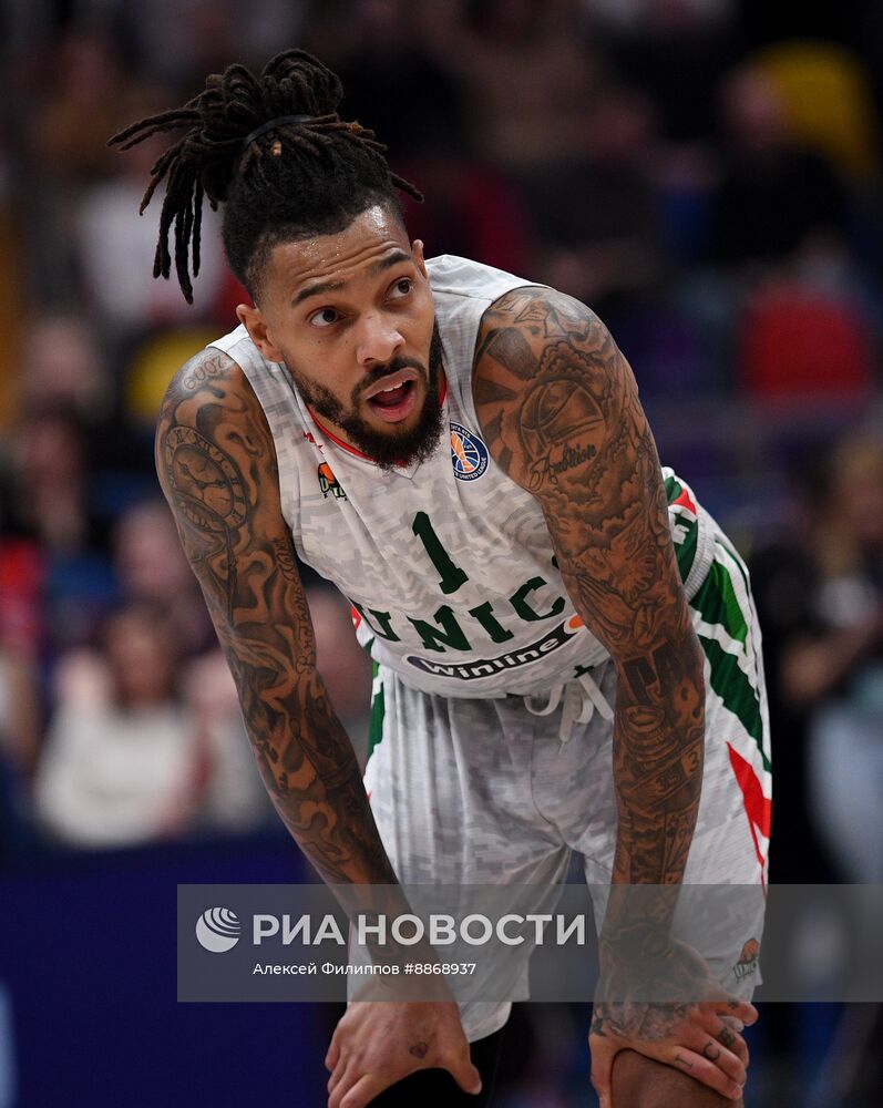 Баскетбол. Единая лига ВТБ. Матч ЦСКА - "УНИКС"