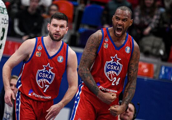 Баскетбол. Единая лига ВТБ. Матч ЦСКА - "УНИКС"