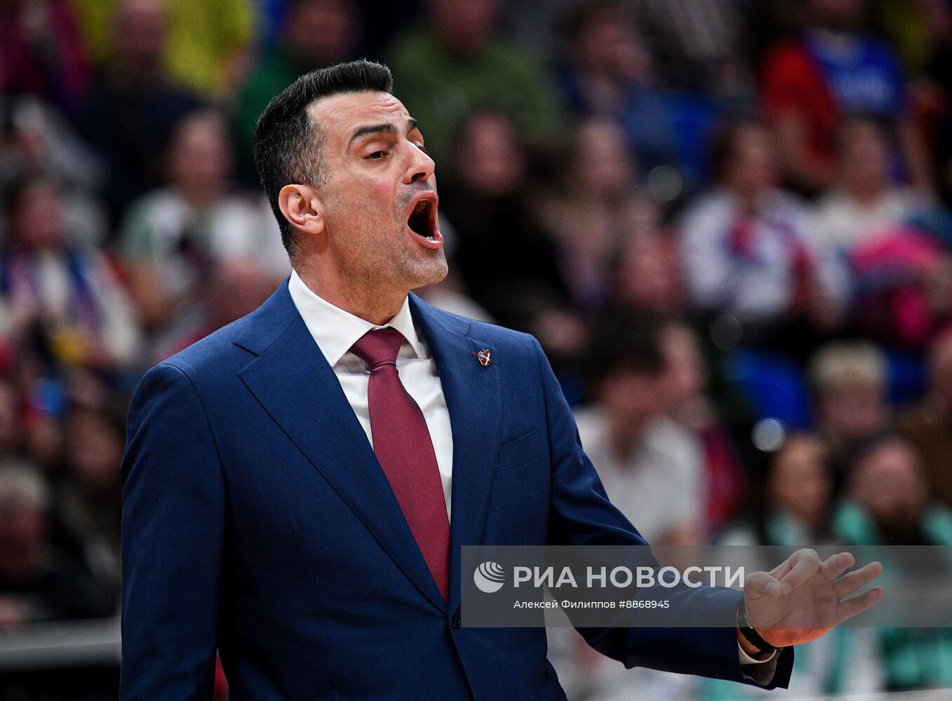 Баскетбол. Единая лига ВТБ. Матч ЦСКА - "УНИКС"