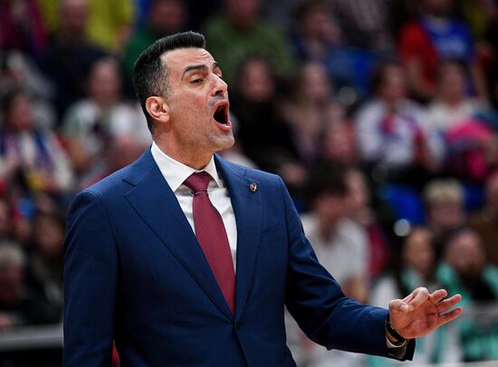 Баскетбол. Единая лига ВТБ. Матч ЦСКА - "УНИКС"