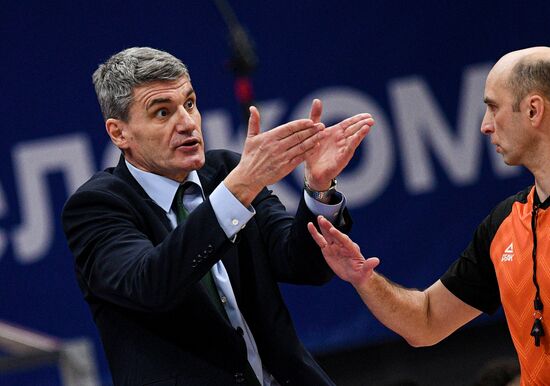 Баскетбол. Единая лига ВТБ. Матч ЦСКА - "УНИКС"