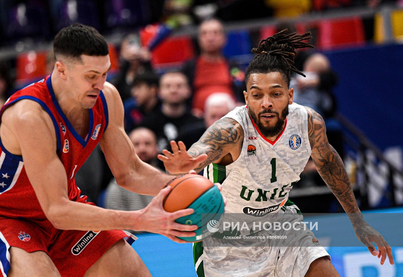 Баскетбол. Единая лига ВТБ. Матч ЦСКА - "УНИКС"
