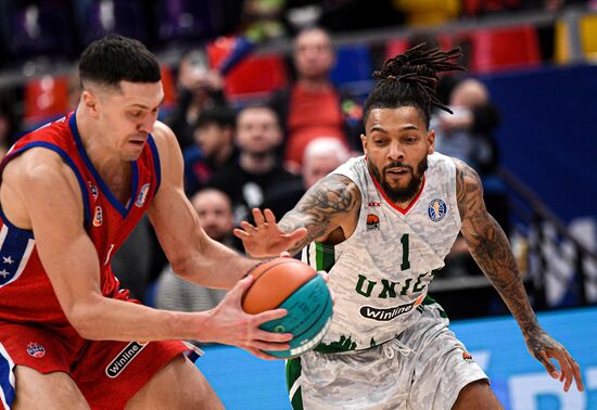 Баскетбол. Единая лига ВТБ. Матч ЦСКА - "УНИКС"