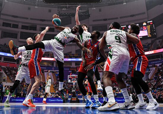 Баскетбол. Единая лига ВТБ. Матч ЦСКА - "УНИКС"