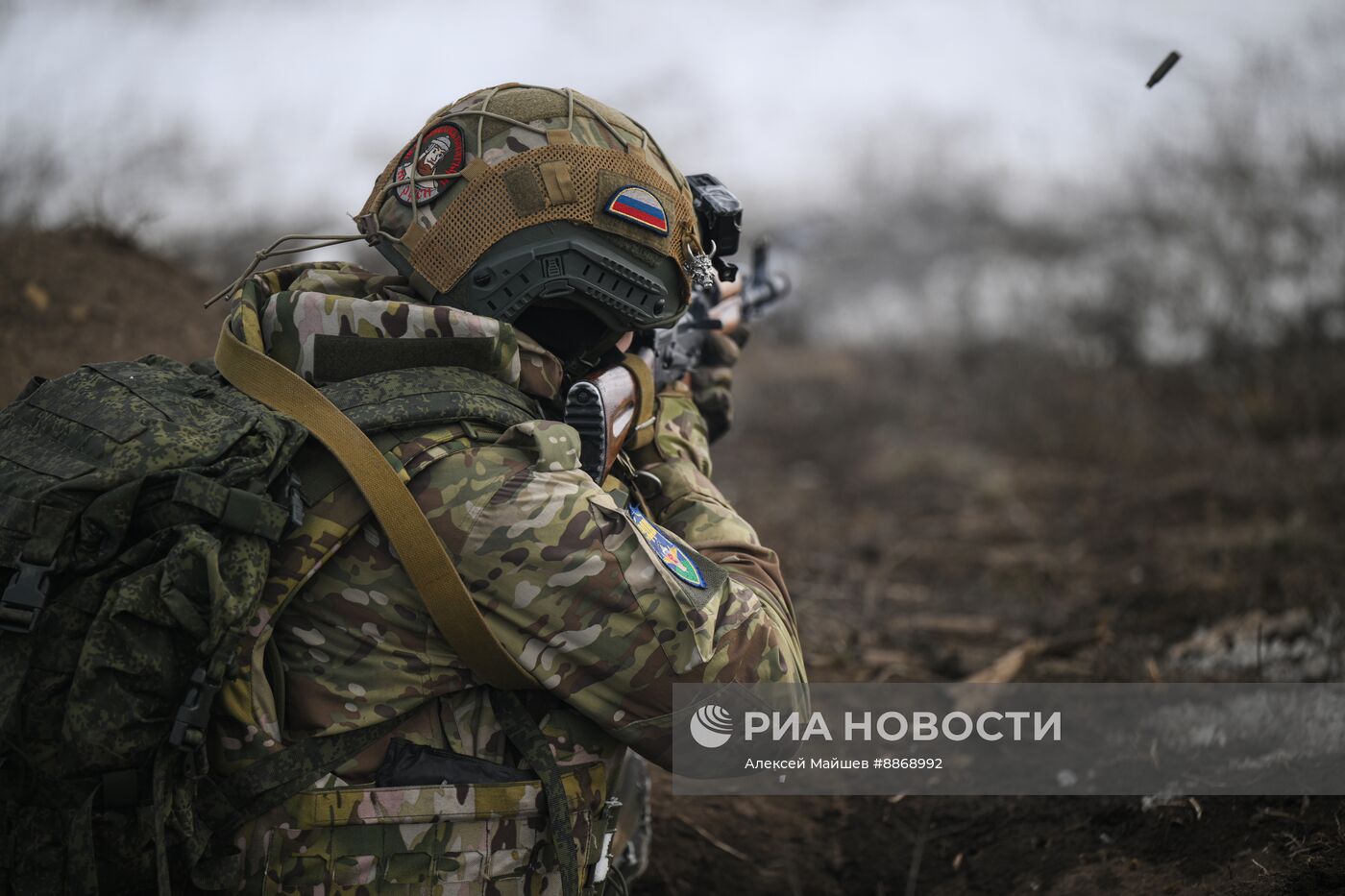 Боевая подготовка штурмовых групп ВДВ на одном из полигонов Луганского направления СВО