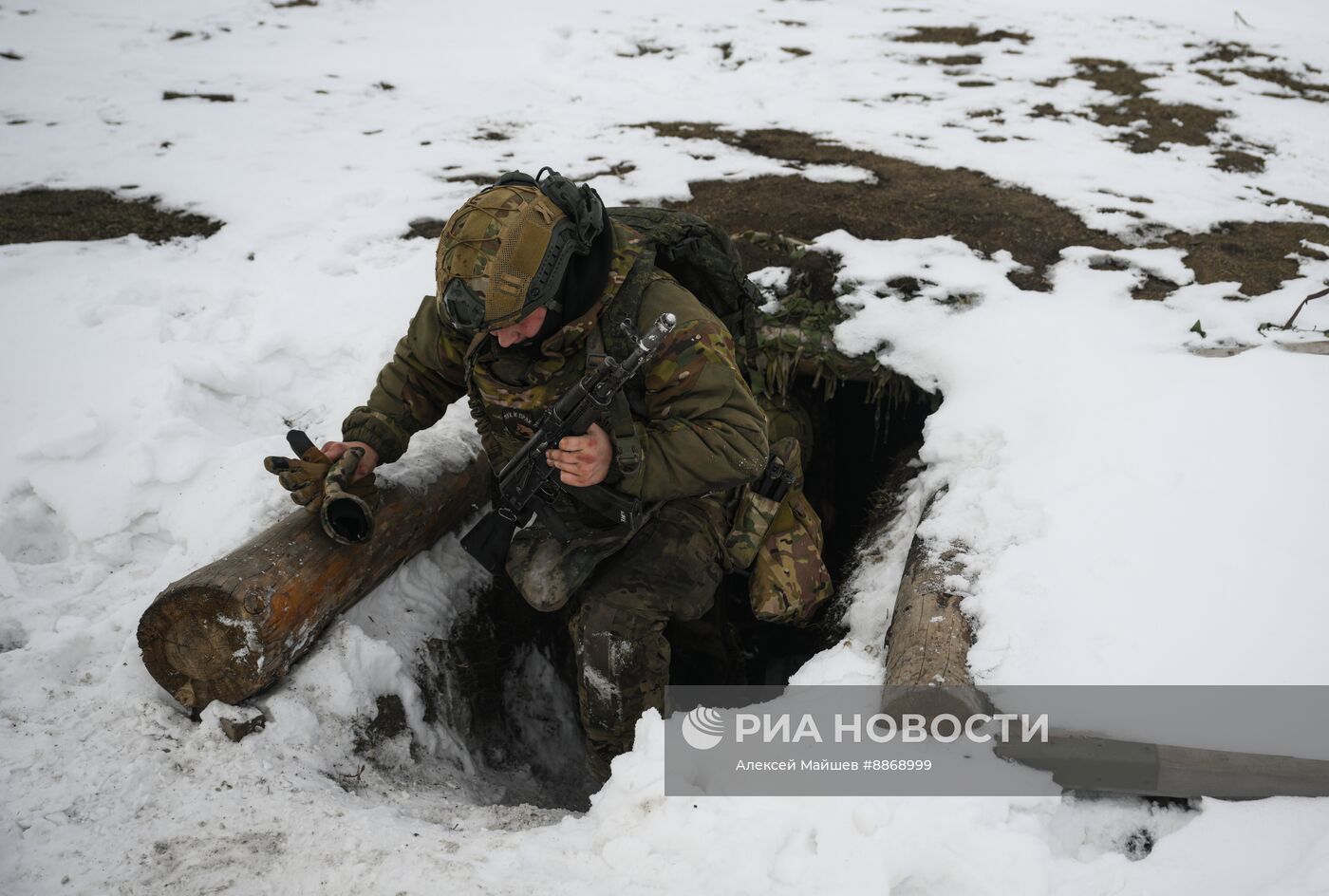 Боевая подготовка штурмовых групп ВДВ на одном из полигонов Луганского направления СВО