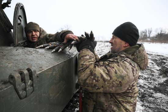 Боевая подготовка штурмовых групп ВДВ на одном из полигонов Луганского направления СВО