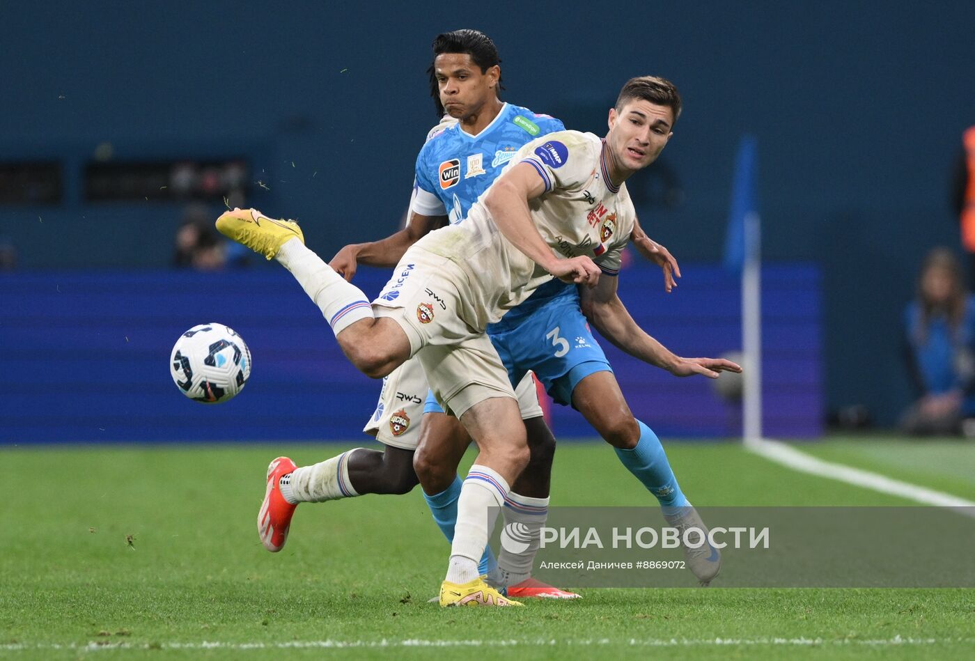 Футбол. РПЛ. Матч "Зенит" - ЦСКА