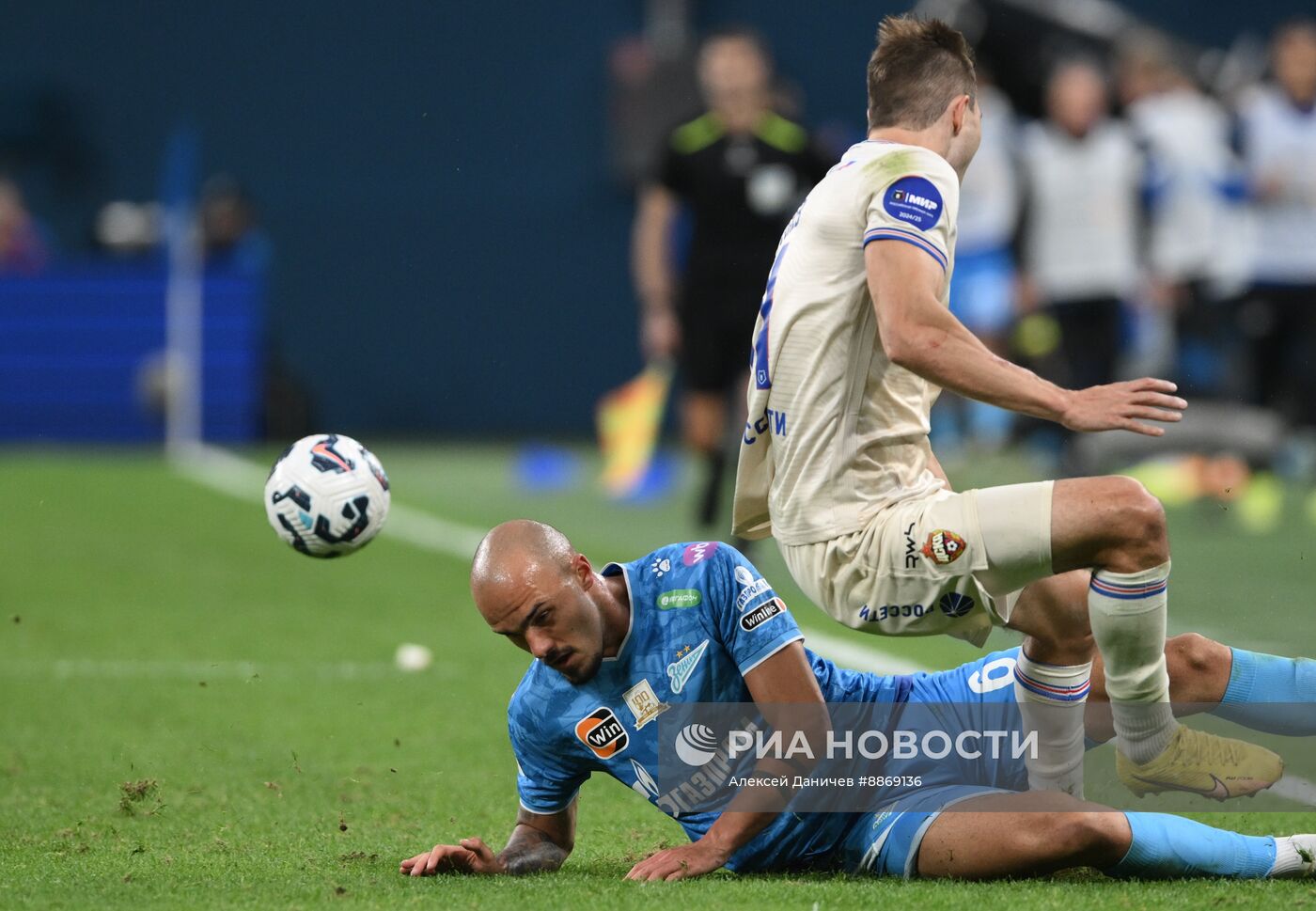 Футбол. РПЛ. Матч "Зенит" - ЦСКА