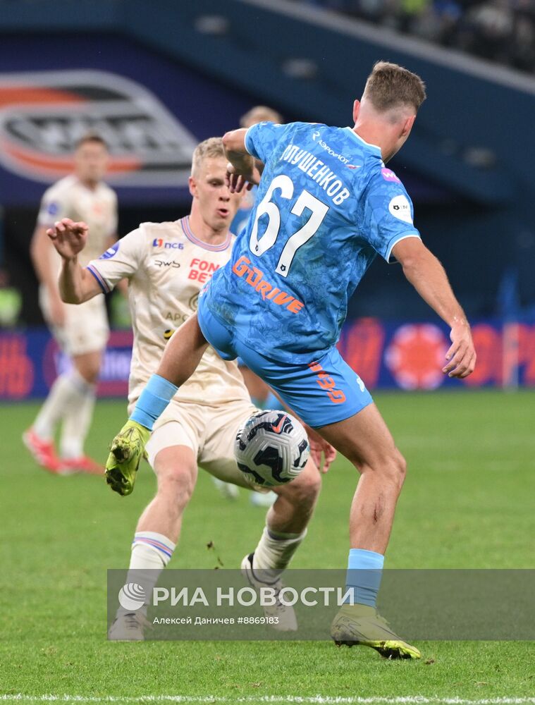 Футбол. РПЛ. Матч "Зенит" - ЦСКА