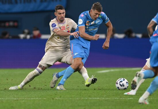 Футбол. РПЛ. Матч "Зенит" - ЦСКА