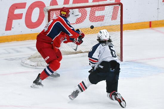 Хоккей. КХЛ. Матч ЦСКА - "Торпедо"