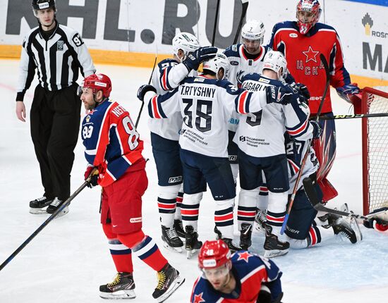 Хоккей. КХЛ. Матч ЦСКА - "Торпедо"