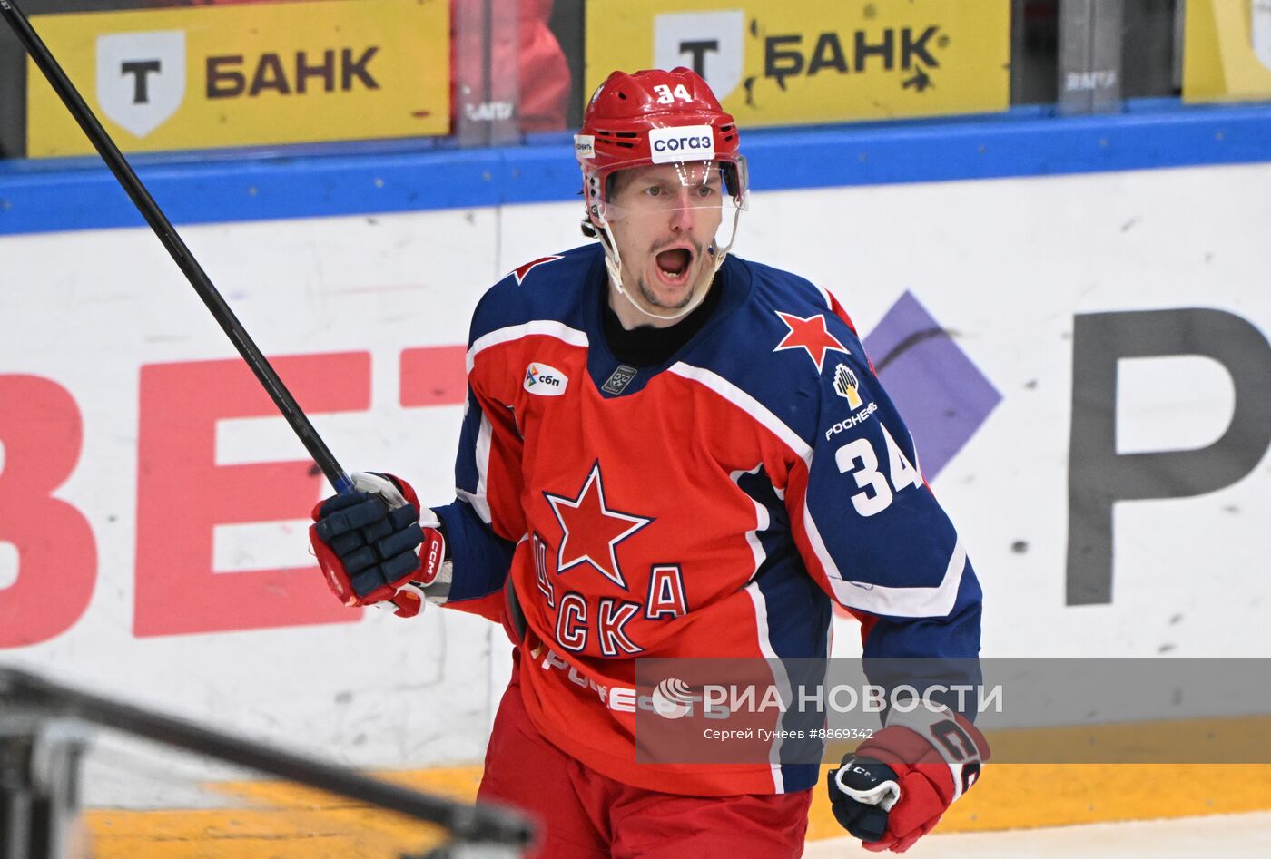 Хоккей. КХЛ. Матч ЦСКА - "Торпедо"