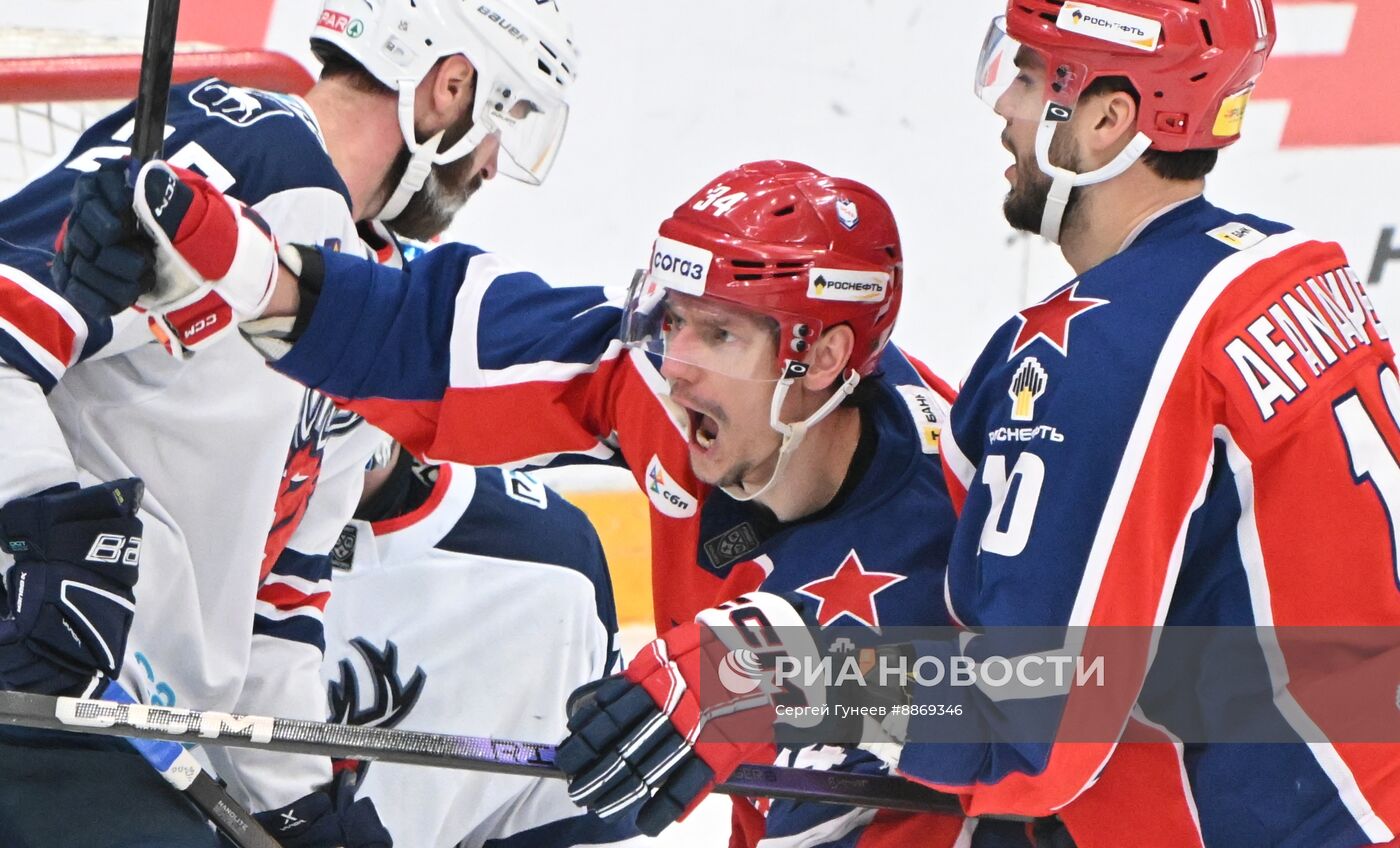 Хоккей. КХЛ. Матч ЦСКА - "Торпедо"