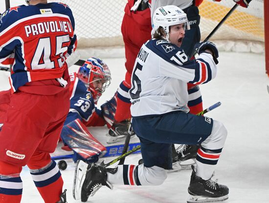 Хоккей. КХЛ. Матч ЦСКА - "Торпедо"