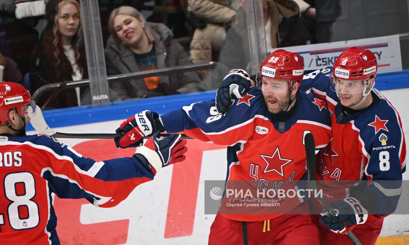 Хоккей. КХЛ. Матч ЦСКА - "Торпедо"