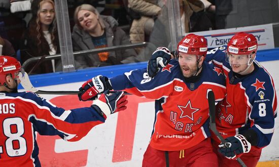 Хоккей. КХЛ. Матч ЦСКА - "Торпедо"