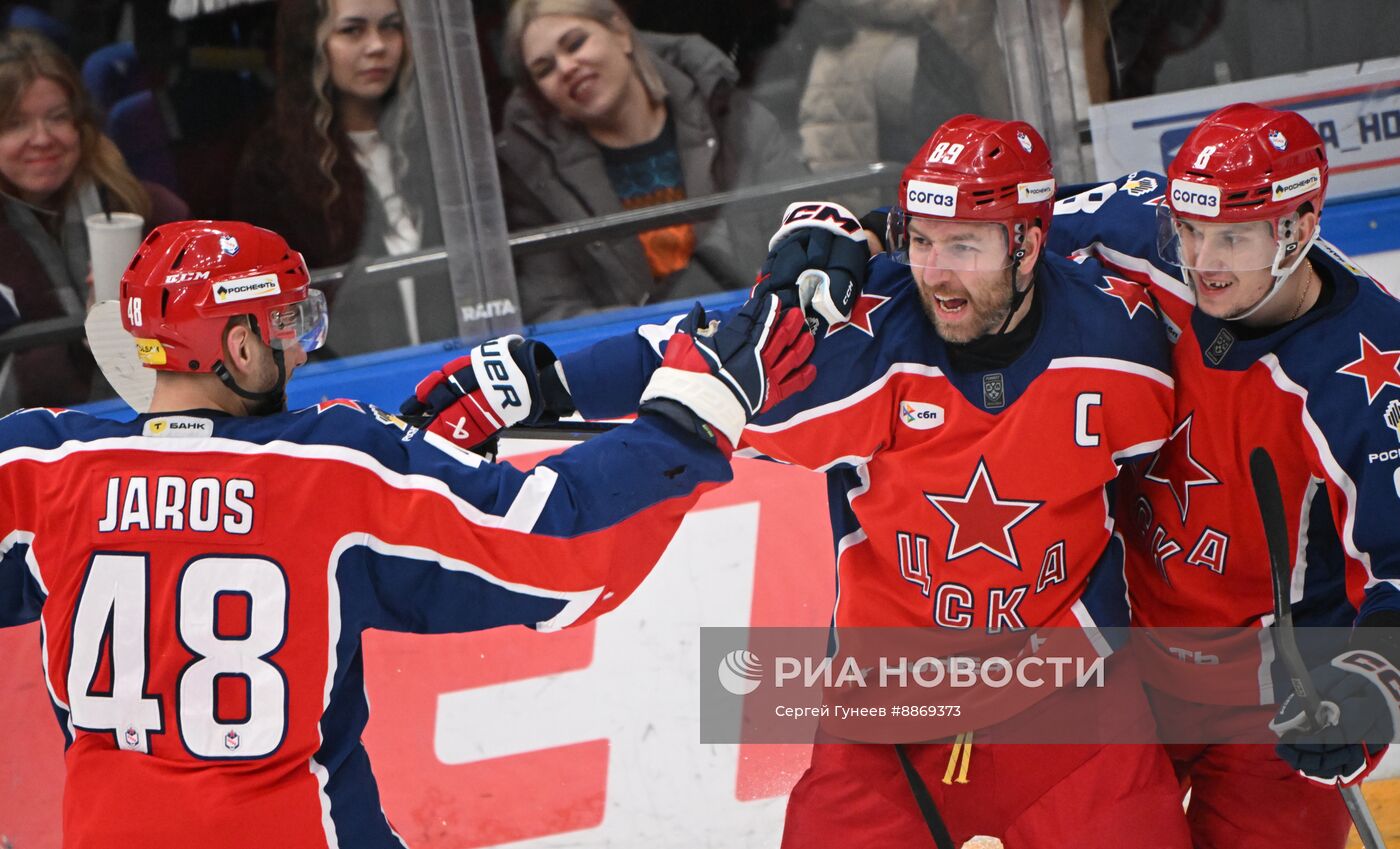 Хоккей. КХЛ. Матч ЦСКА - "Торпедо"