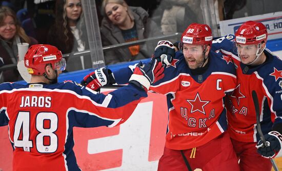 Хоккей. КХЛ. Матч ЦСКА - "Торпедо"