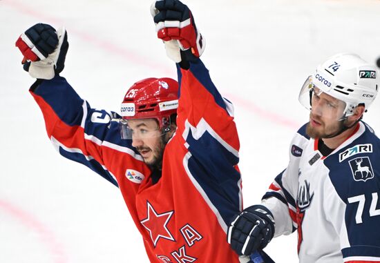 Хоккей. КХЛ. Матч ЦСКА - "Торпедо"