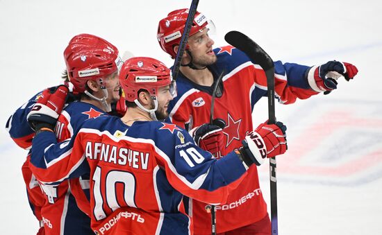 Хоккей. КХЛ. Матч ЦСКА - "Торпедо"