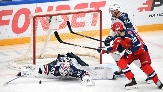 Хоккей. КХЛ. Матч ЦСКА - "Торпедо"