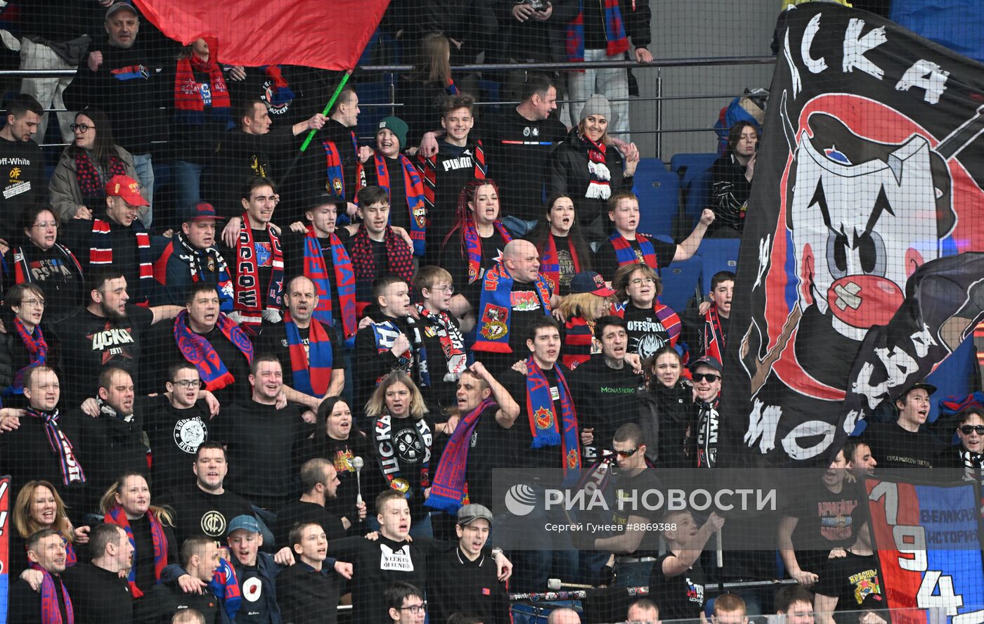 Хоккей. КХЛ. Матч ЦСКА - "Торпедо"