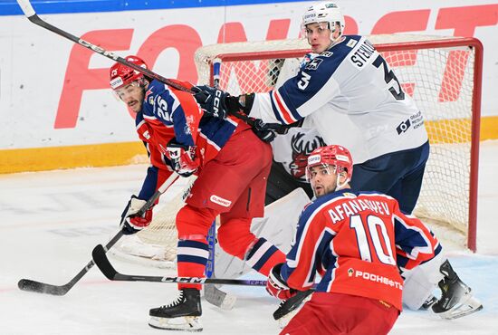 Хоккей. КХЛ. Матч ЦСКА - "Торпедо"