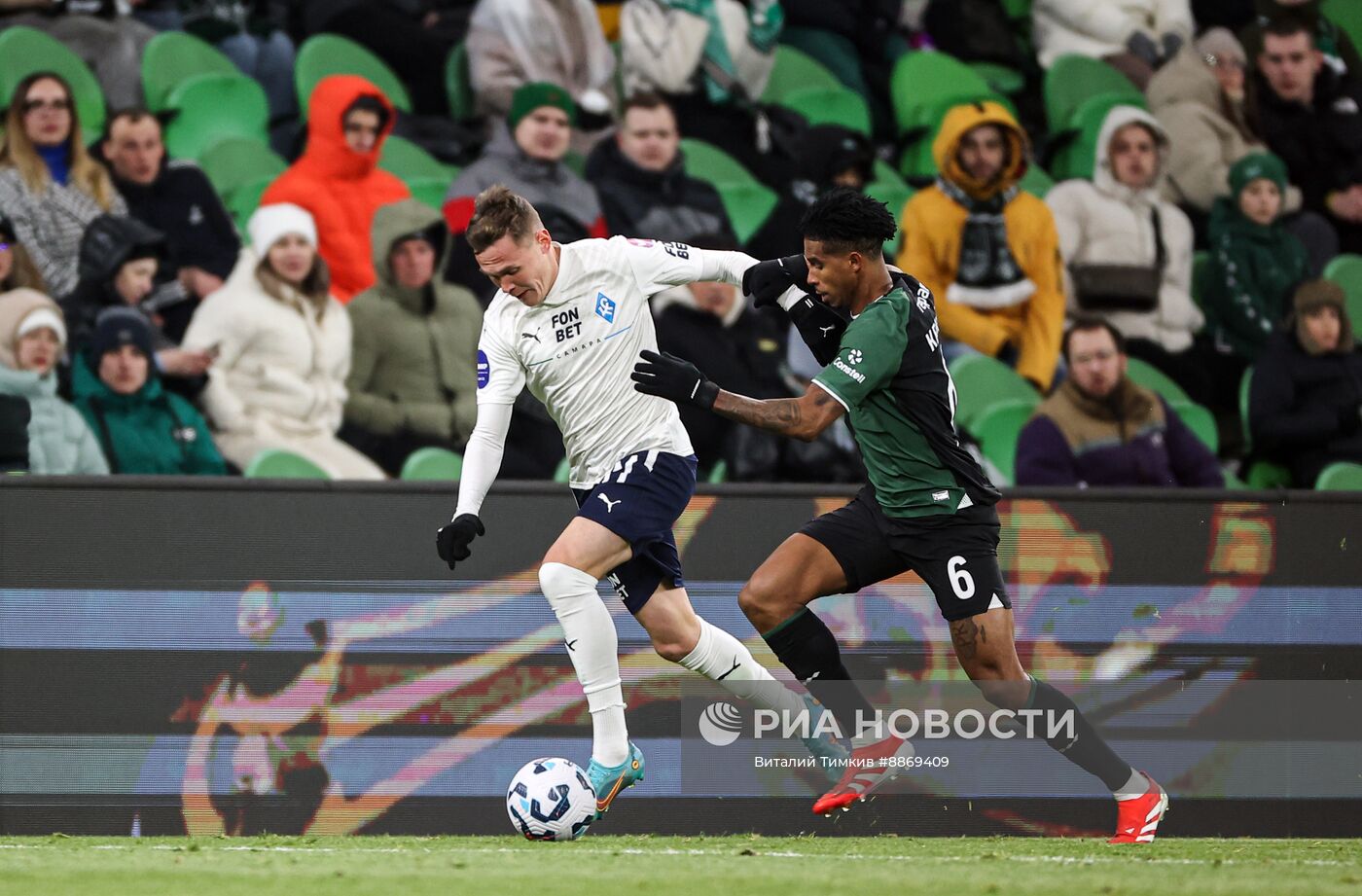 Футбол. РПЛ. Матч "Краснодар" - "Крылья Советов"