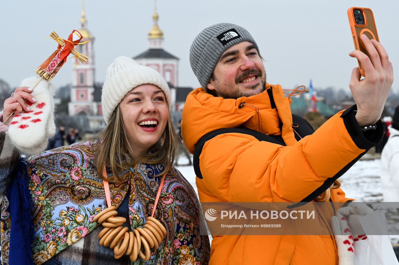 Празднование Масленицы в России