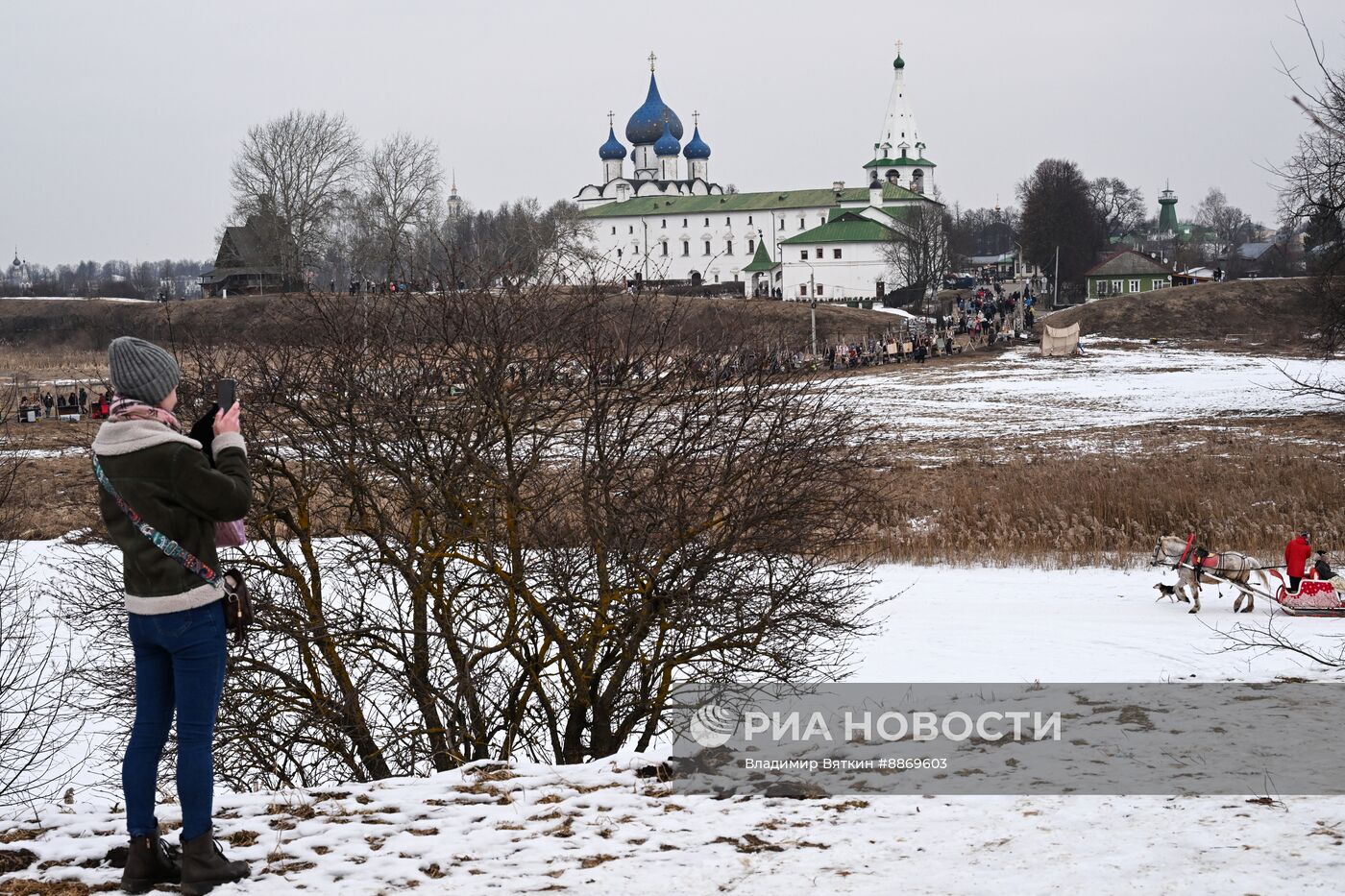 Празднование Масленицы в России