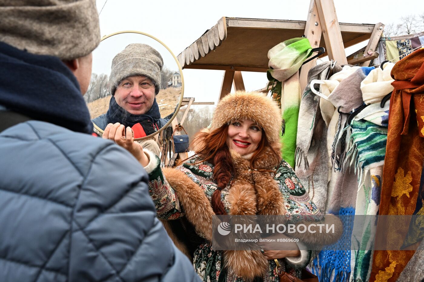 Празднование Масленицы в России