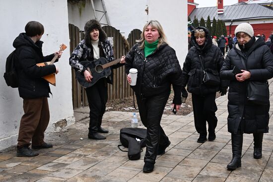 Празднование Масленицы в России