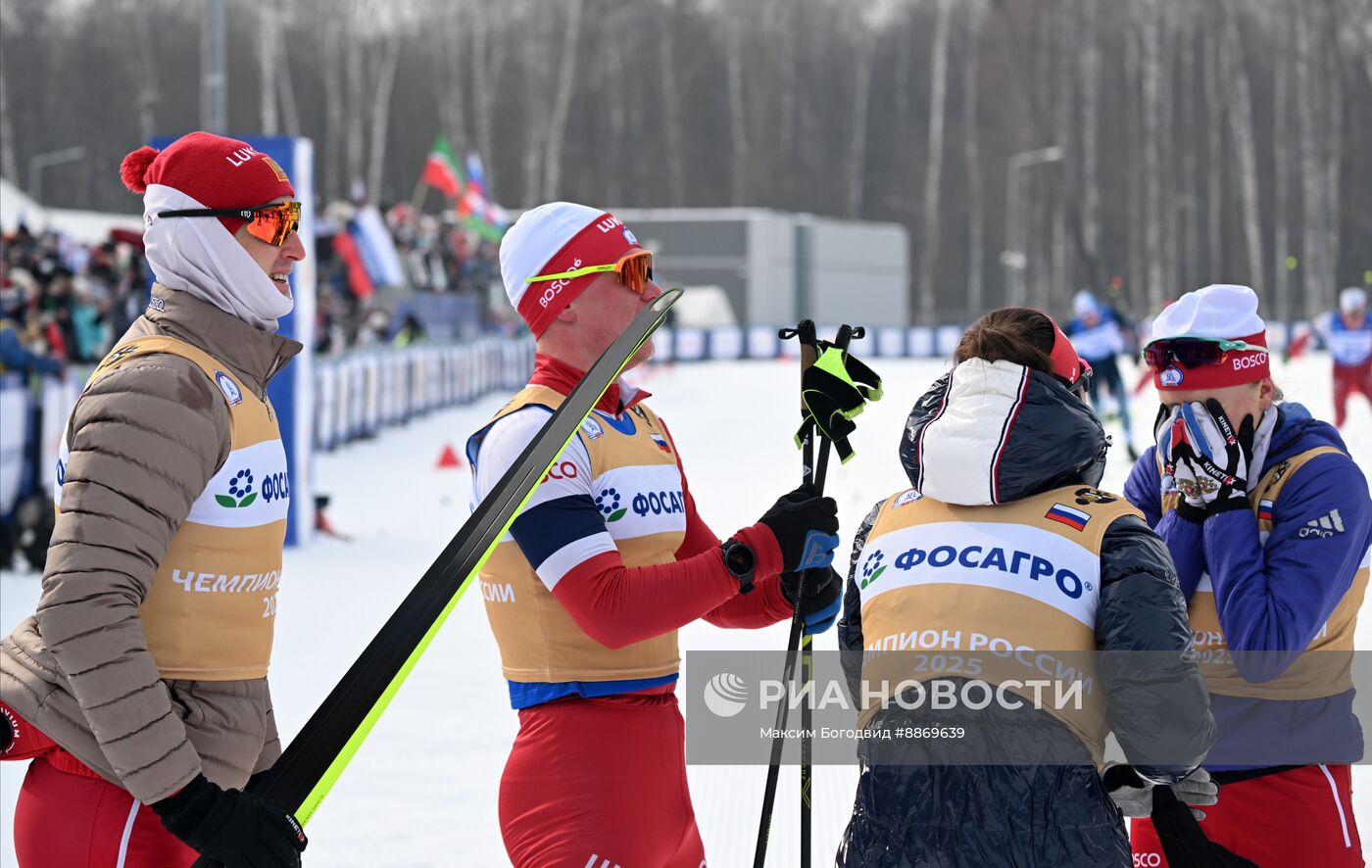 Лыжные гонки. Чемпионат России. Смешанная эстафета