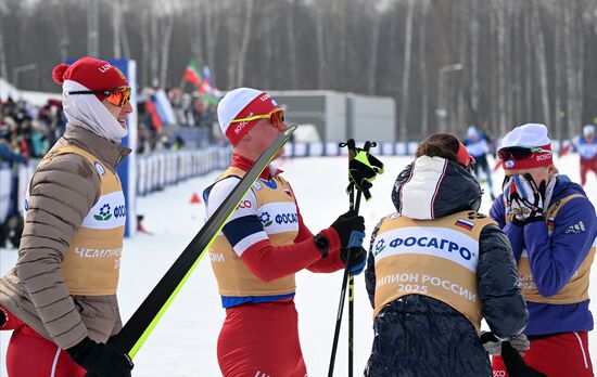 Лыжные гонки. Чемпионат России. Смешанная эстафета