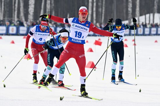 Лыжные гонки. Чемпионат России. Смешанная эстафета