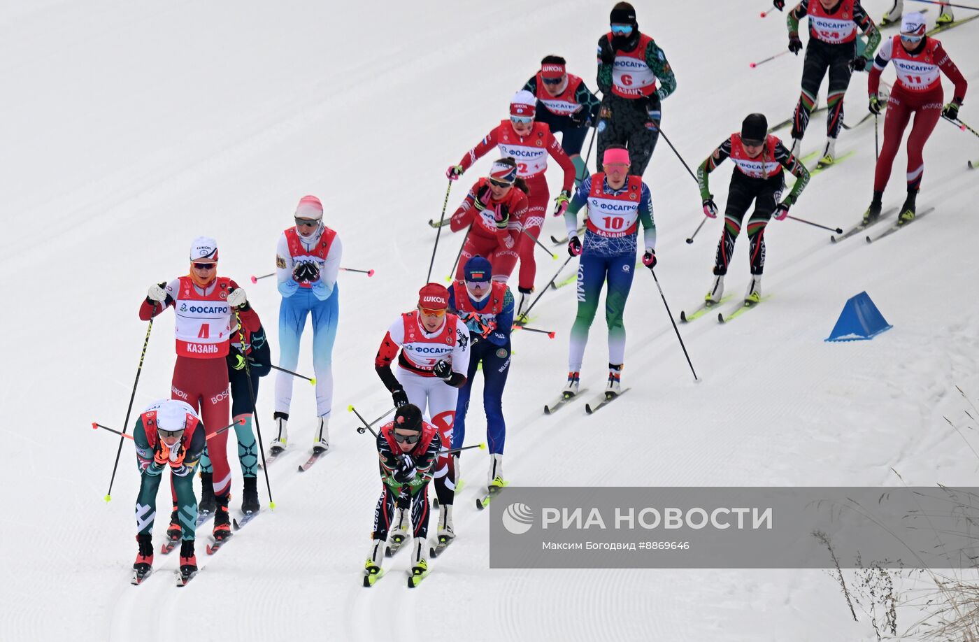 Лыжные гонки. Чемпионат России. Смешанная эстафета